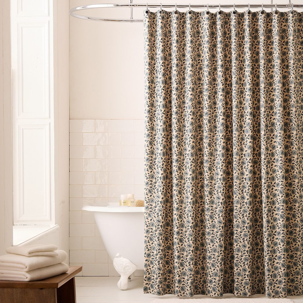 Laney Floral Shower Curtain | West Elm (US)