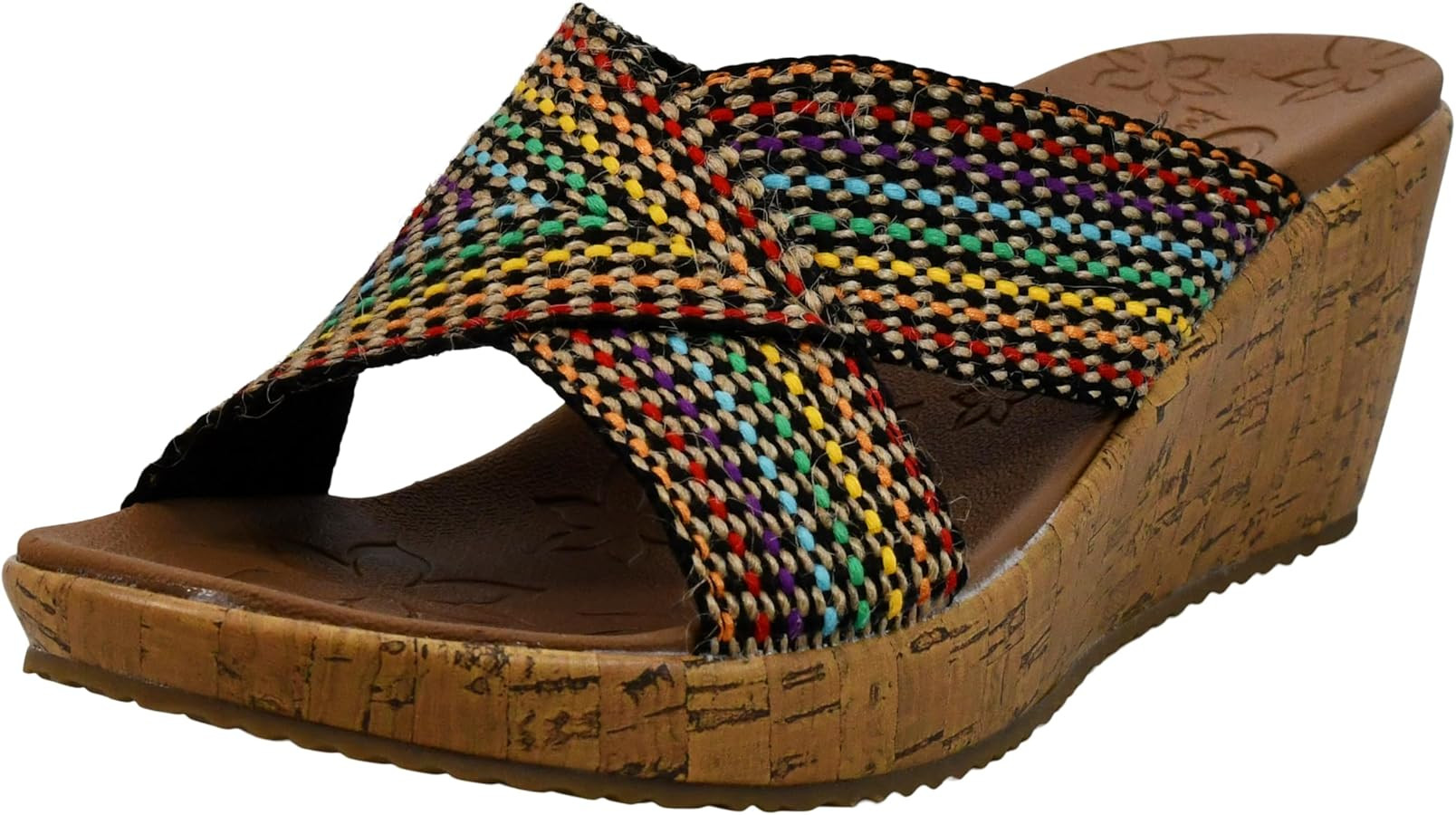 Skechers Women's Beverlee-Delighted Wedge Sandal | Amazon (US)