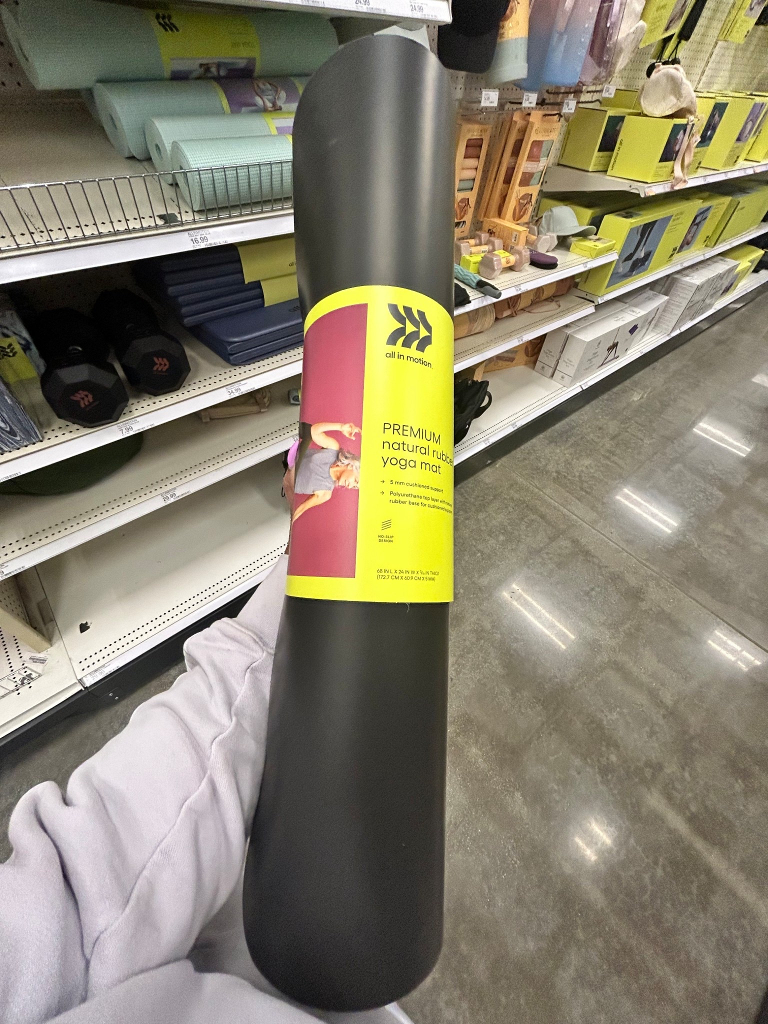 Affordable and high quality dupe for Lululemon yoga mat. No slipping, sliding, and great for hot yoga for half the price  

#LTKActive #LTKFindsUnder50 #LTKFindsUnder100