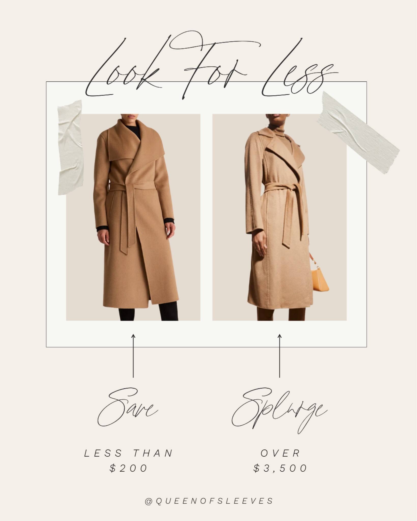 Get The Look For Less: Belted camel coats. 🧥 I also included my recent purchase from Amazon that’s under $70!

look for less // designer look for less // get the look // designer inspired // splurge or save // save vs splurge // save or splurge // winter coats // camel coats // fall coats // belted coats

#LTKSeasonal #LTKStyleTip #LTKFindsUnder100