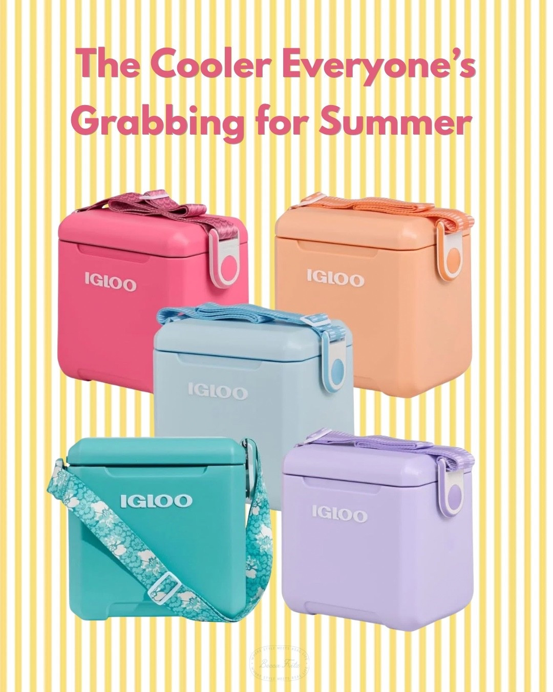 The cutest summer coolers are ON SALE right now ☀️🩵

These Igloo Tag Along Too coolers went viral for a reason. Perfect for beach days, pool afternoons, road trips, sports games, summer camp, picnics, and keeping drinks cold on the go. The colors are SO good this season and they make the cutest practical summer accessory.

If you’ve been wanting one, now’s the time because the best colors always sell out first 👀

🔗👇

#LTKSaleAlert #LTKSeasonal #LTKTravel