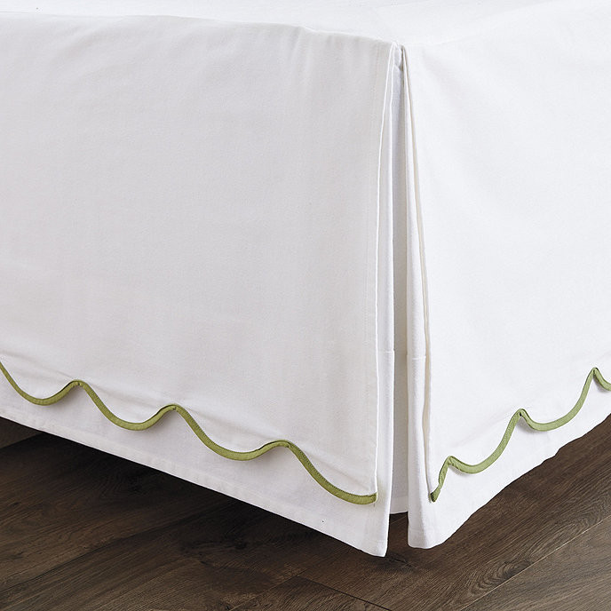 Emma Scalloped Bedskirt | Ballard Designs, Inc.