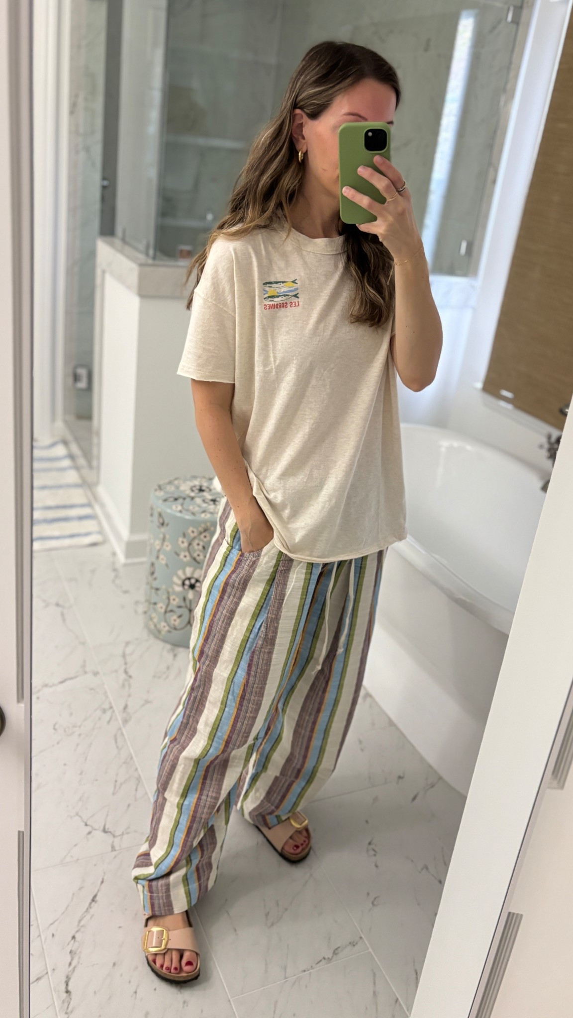 Channeling my inner 15 year old boy 😂 wearing an xs in both ✨

#LTKSeasonal #LTKmomlife #LTKSaleAlert