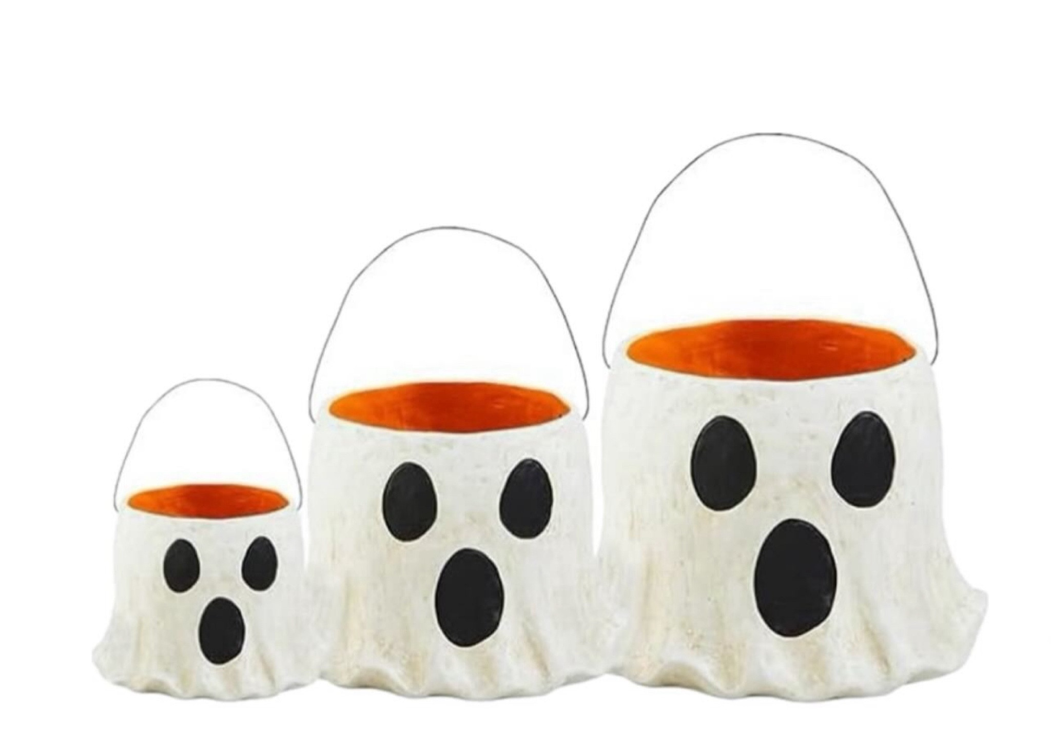 Super cute ghost buckets!!!
3 size options

#LTKFindsUnder50 #LTKHome #LTKSeasonal