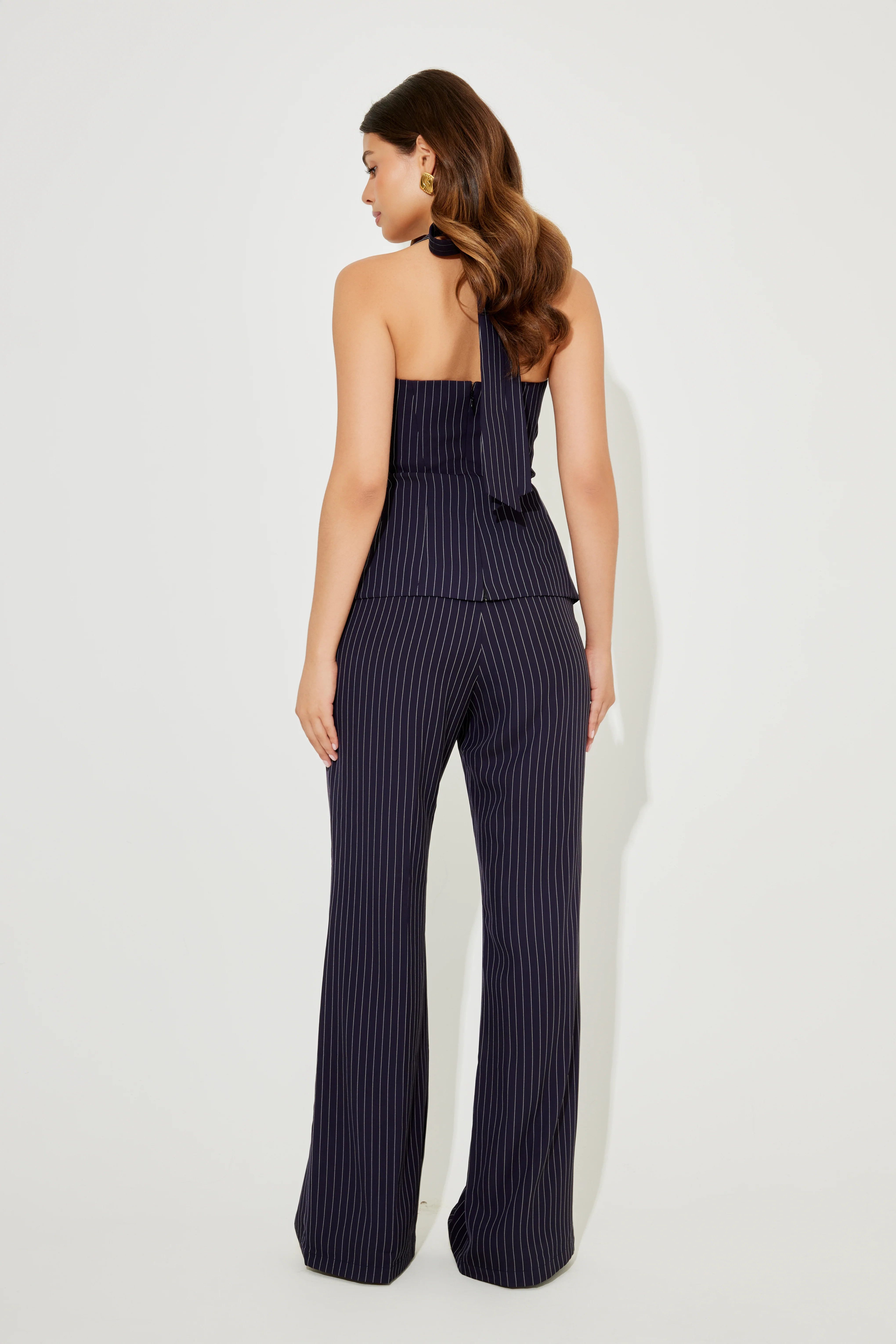 Pin Stripe Trousers | Odd Muse