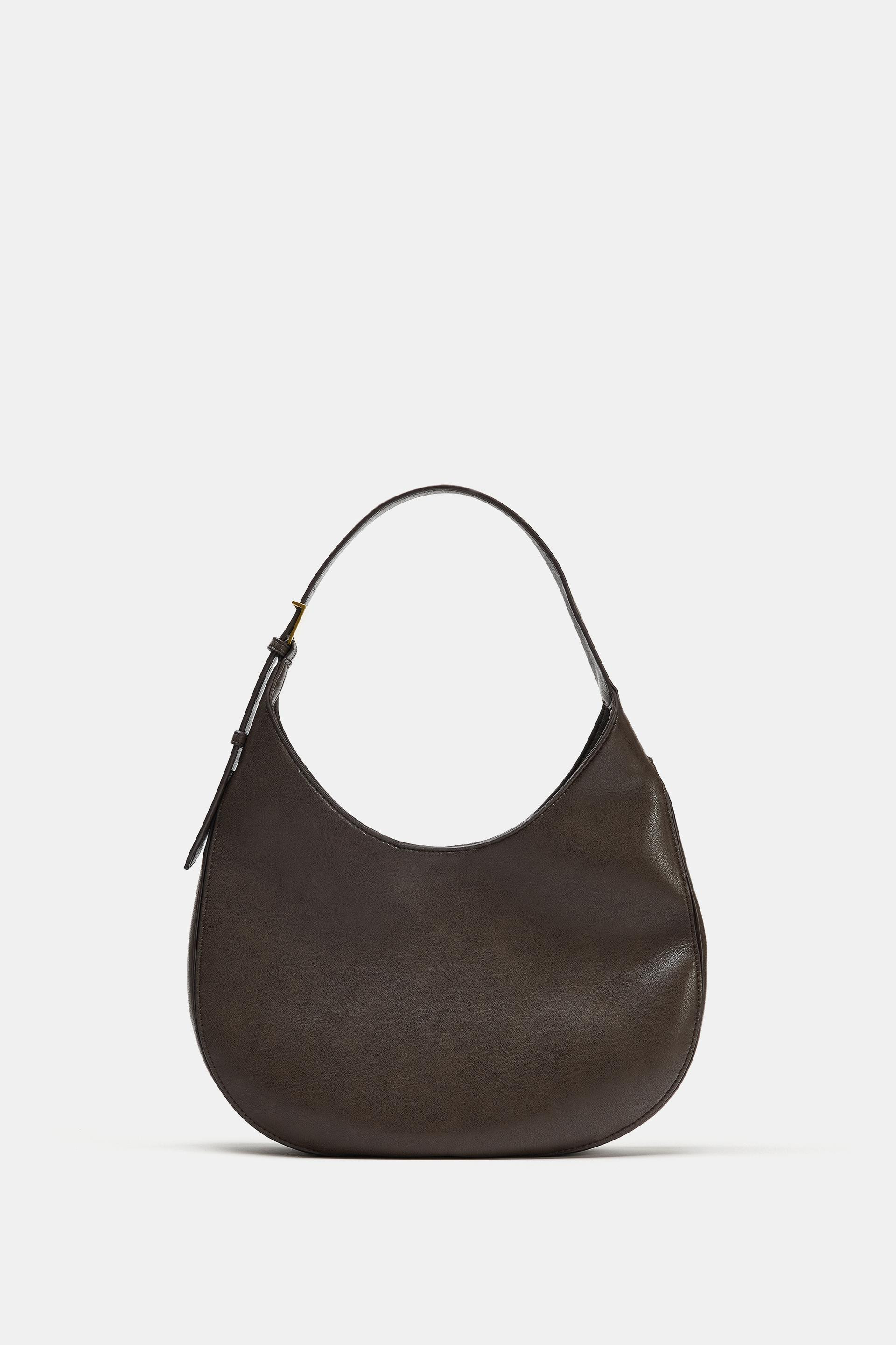 Zara - Shoulder Bag - Brown - One Size Only - Woman | Zara UK