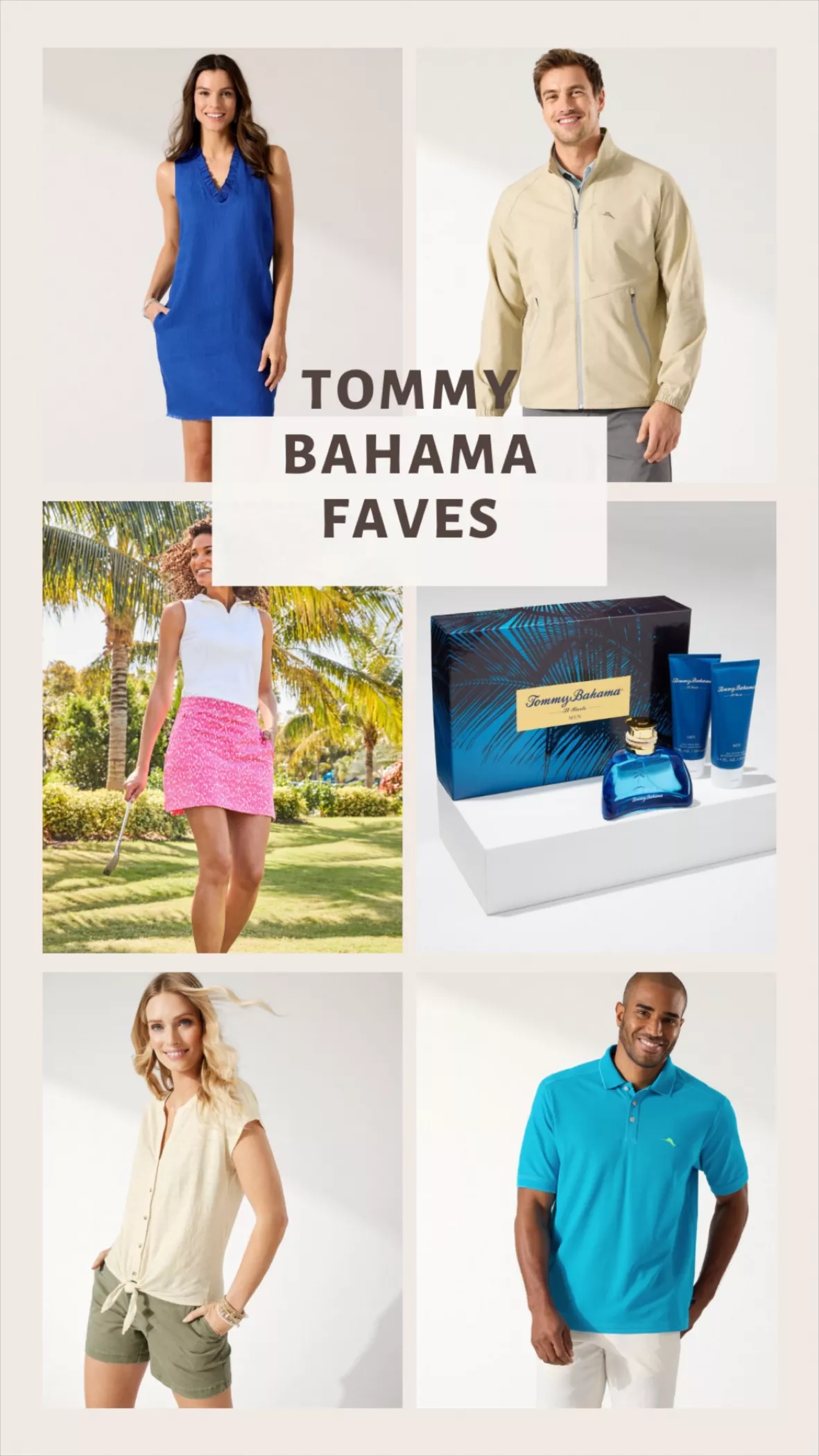 Boston Red Sox Tommy Bahama Women's Linnea Camp Tie Shirt - Cream