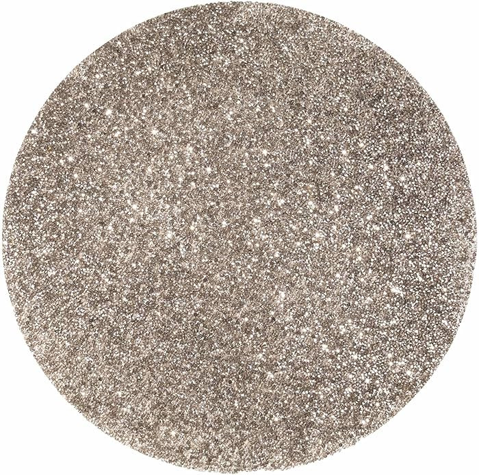 Luminous Round Placemat, Colorful, Sparkling Rhinestones, Non-Slip Back, for Fun or Formal Dining... | Amazon (US)