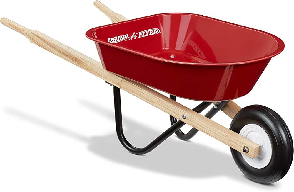 Radio Flyer Kid's Wheelbarrow , Red | Amazon (US)