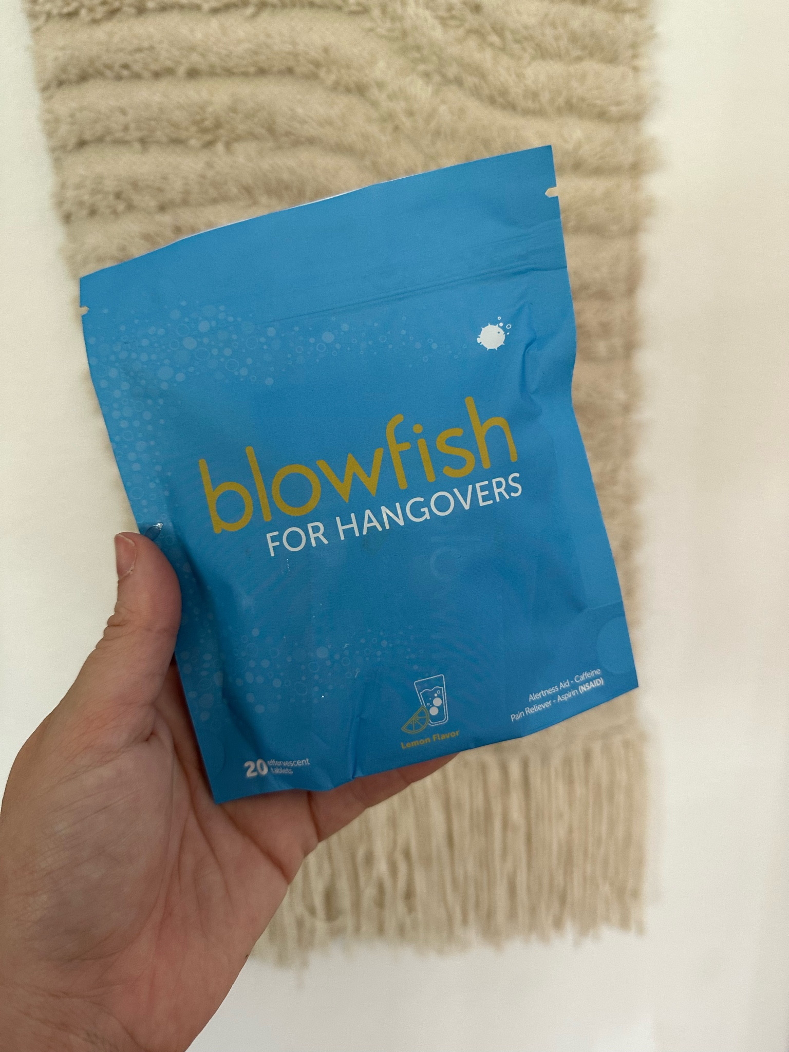 Blowfish for Hangovers Hangover Remedy