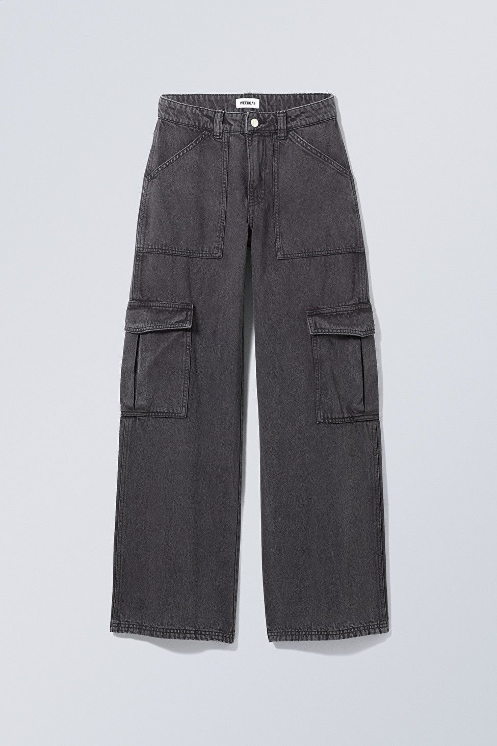 Julian Workwear Trouser - Dark grey - Weekday GB | Weekday