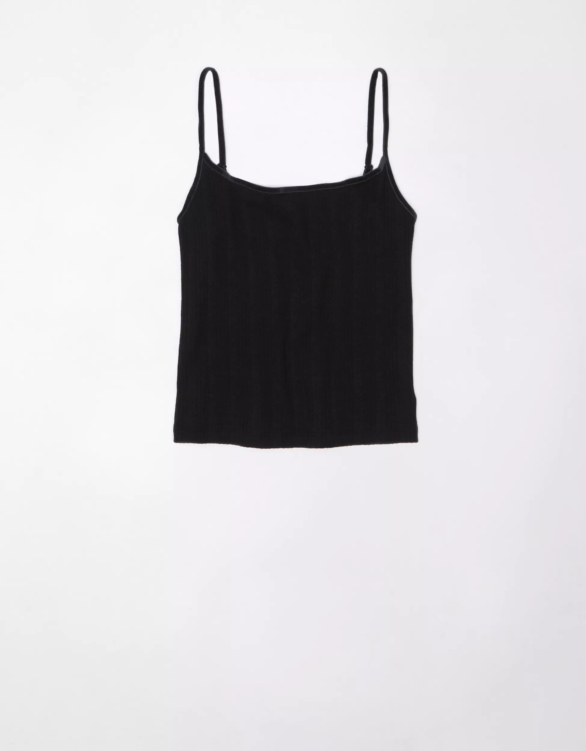 AE Cropped Pointelle-Knit Cami | American Eagle Outfitters (US & CA)