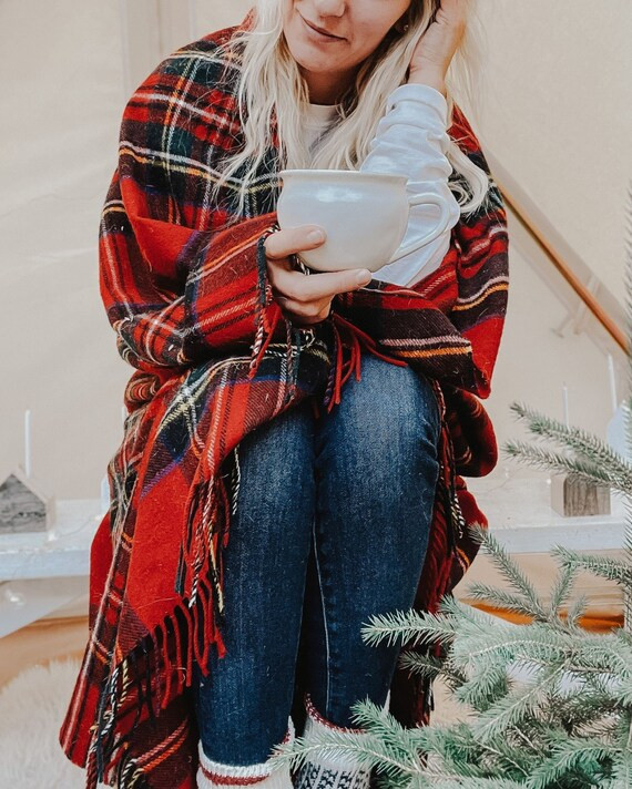 Tartan Wool Blanket | Etsy Canada | Etsy (CAD)