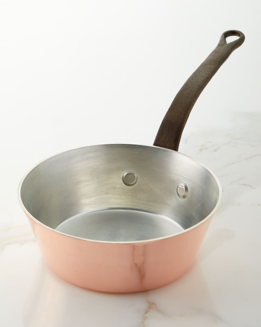 Duparquet Copper Cookware Solid Copper Tin-Lined Splayed Sauce Pan | Neiman Marcus