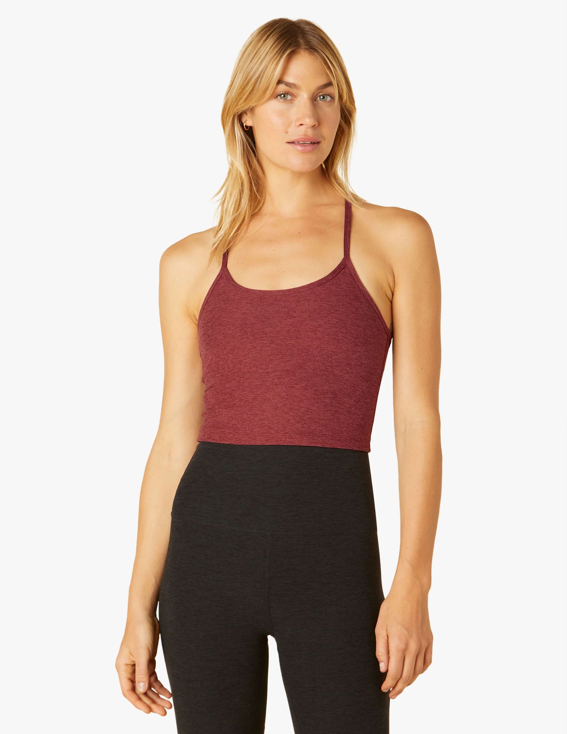 Spacedye Slim Racerback Cropped Tank | Beyond Yoga | Beyond Yoga