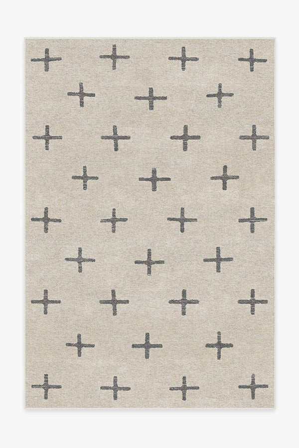 Crosby Birch & Charcoal Rug | Ruggable