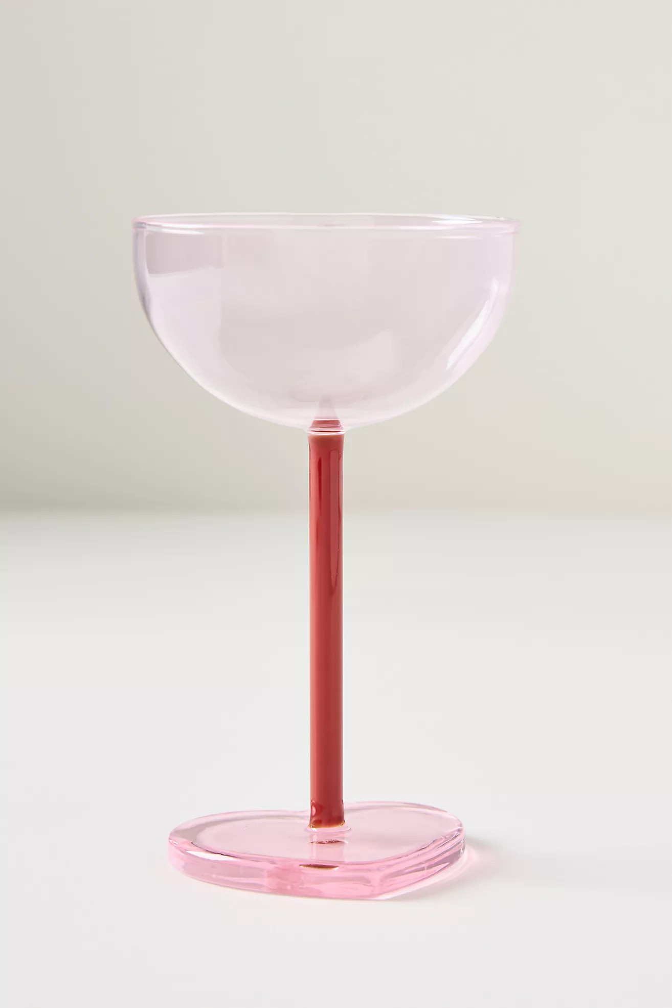 Icon Footed Coupe Glass | Anthropologie (US)