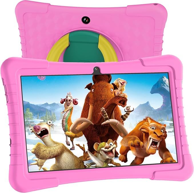 YOBANSE Kids Tablet, 10 inch Tablet for Kids Android 12 Tablet 2GB 64GB Toddler Tablet with 8000m... | Amazon (US)