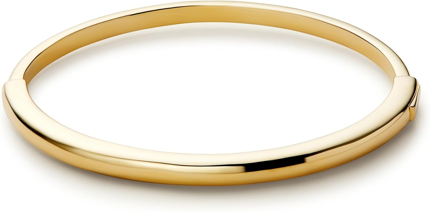 Ana Luisa Bracelets for Women - 14K Gold Plated & Silver Rhodium Bangle | Amazon (US)