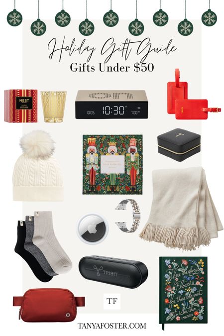 Gift guide: gifts under $50! 

#LTKfindsunder50 #LTKGiftGuide #LTKHoliday