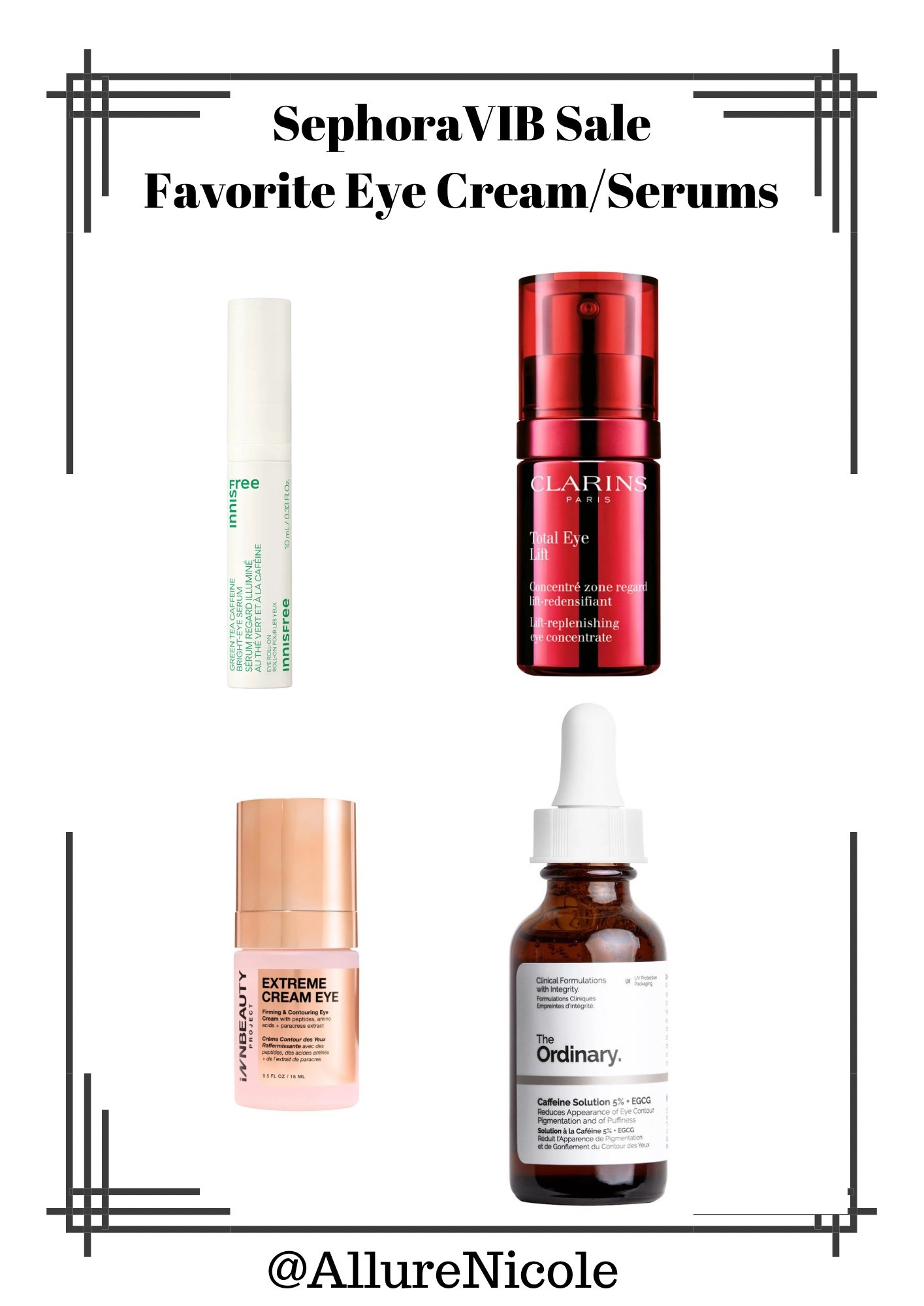 Sephora VIB Sale Eye Cream/Serum Favorites ✨
