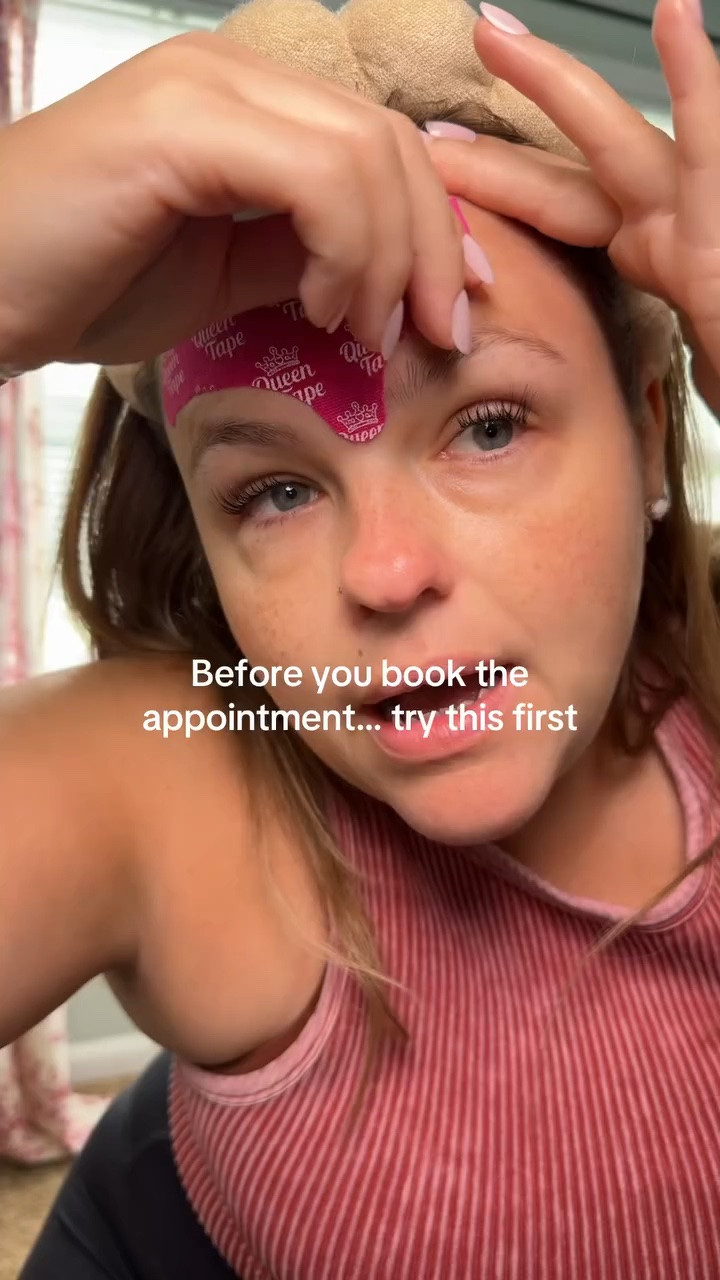I wanted something I could do at home before committing to anything more invasive, and these forehead patches have been such a fun addition to my nighttime routine. They help keep forehead movement in check overnight while the skincare ingredients get to work. Consistency is key, but I love waking up feeling a little more refreshed. Hashtags: #QueenTape #ForeheadPatches #Over40Beauty #DealsForYouDays #beautyfinds