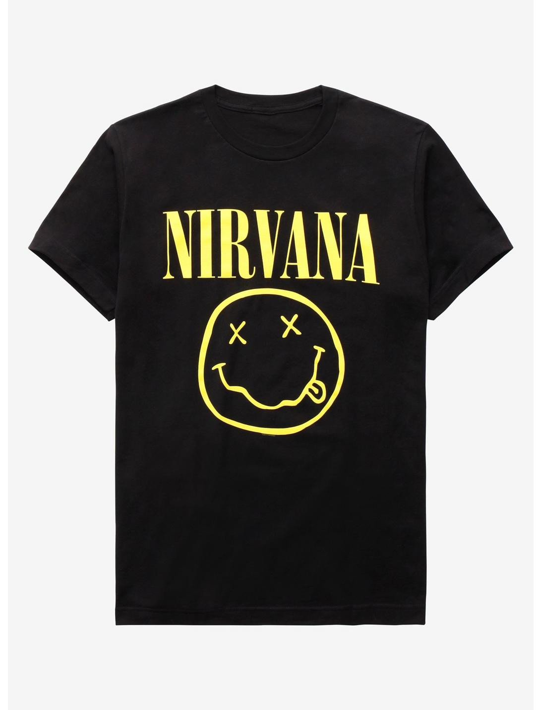 Nirvana Smile T-Shirt | Hot Topic