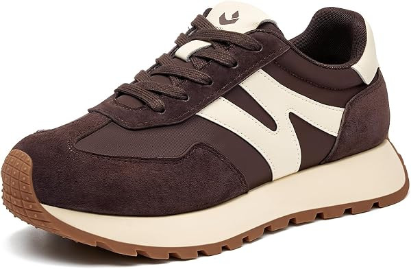 somiliss Fashion Platform Sneakers for Women Comfort Casual Tennis Shoes | Amazon (US)