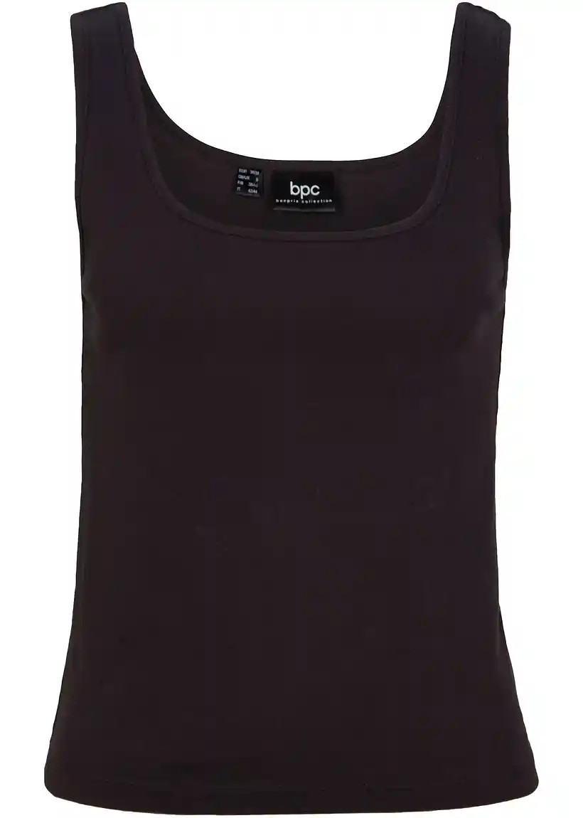 Ripp-Top aus reiner Baumwolle | Bonprix DE