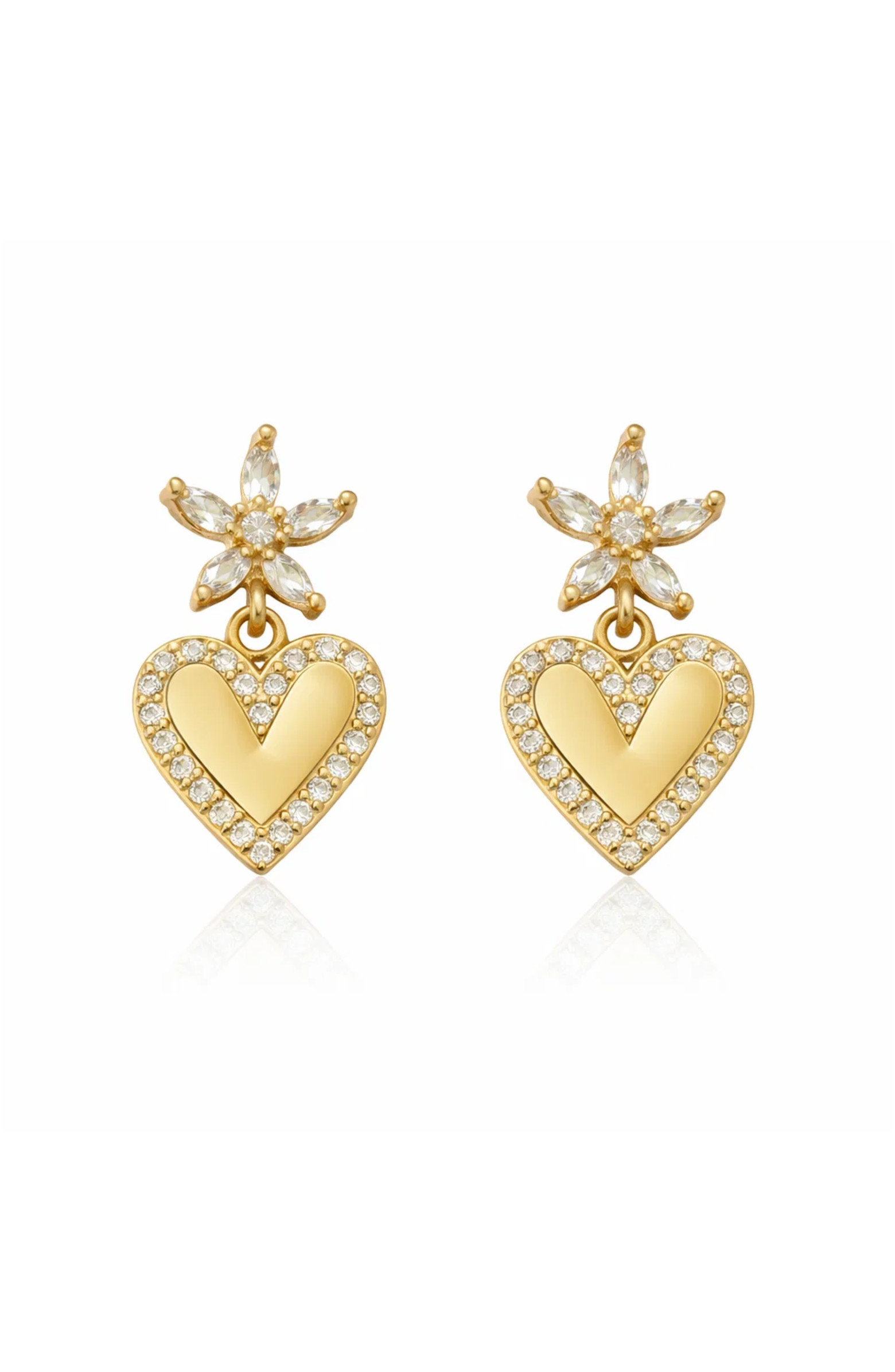 Bloom Heart Drop Earrings | Nordstrom