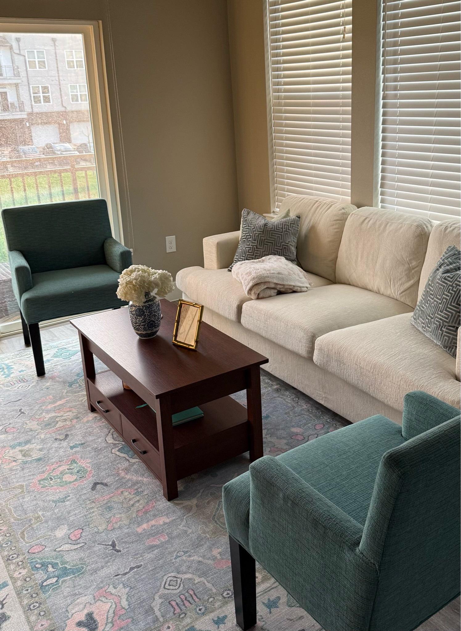Linked our Amazon couch & rug! Obsessed with both! 

#LTKHome
