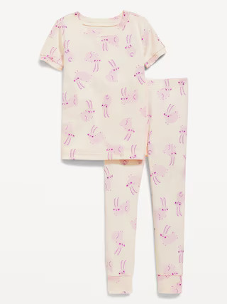 Unisex Snug-Fit Printed Pajama Set for Toddler &amp; Baby | Old Navy (US)