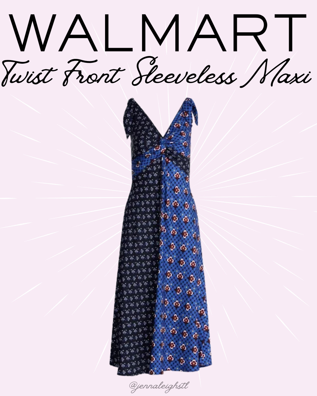 Such a fun take on a maxi dress! I love the twist front on this Free Assembly sleeveless maxi dress, plus the mix of patterns and colors makes it such a standout. So cute for an easy fall transition look! 

 #LTKootd #LTKMidsize #LTKWorkwear