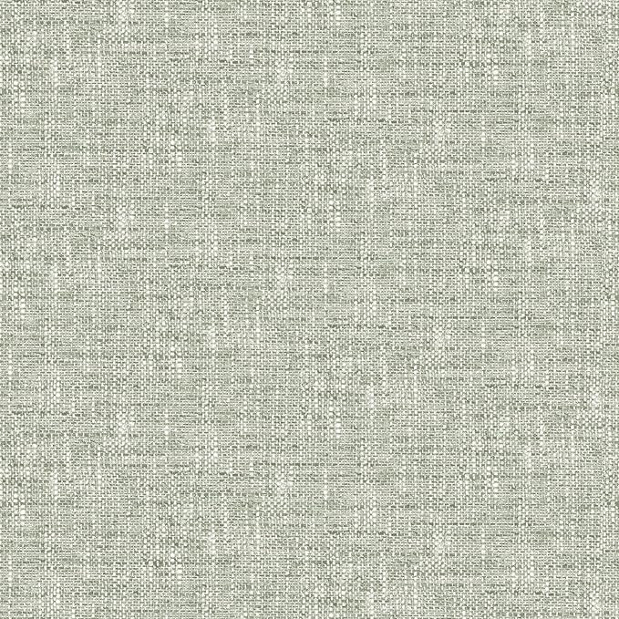 NuWallpaper Tan Poplin Peel and Stick Wallpaper, NUS5002 | Amazon (US)