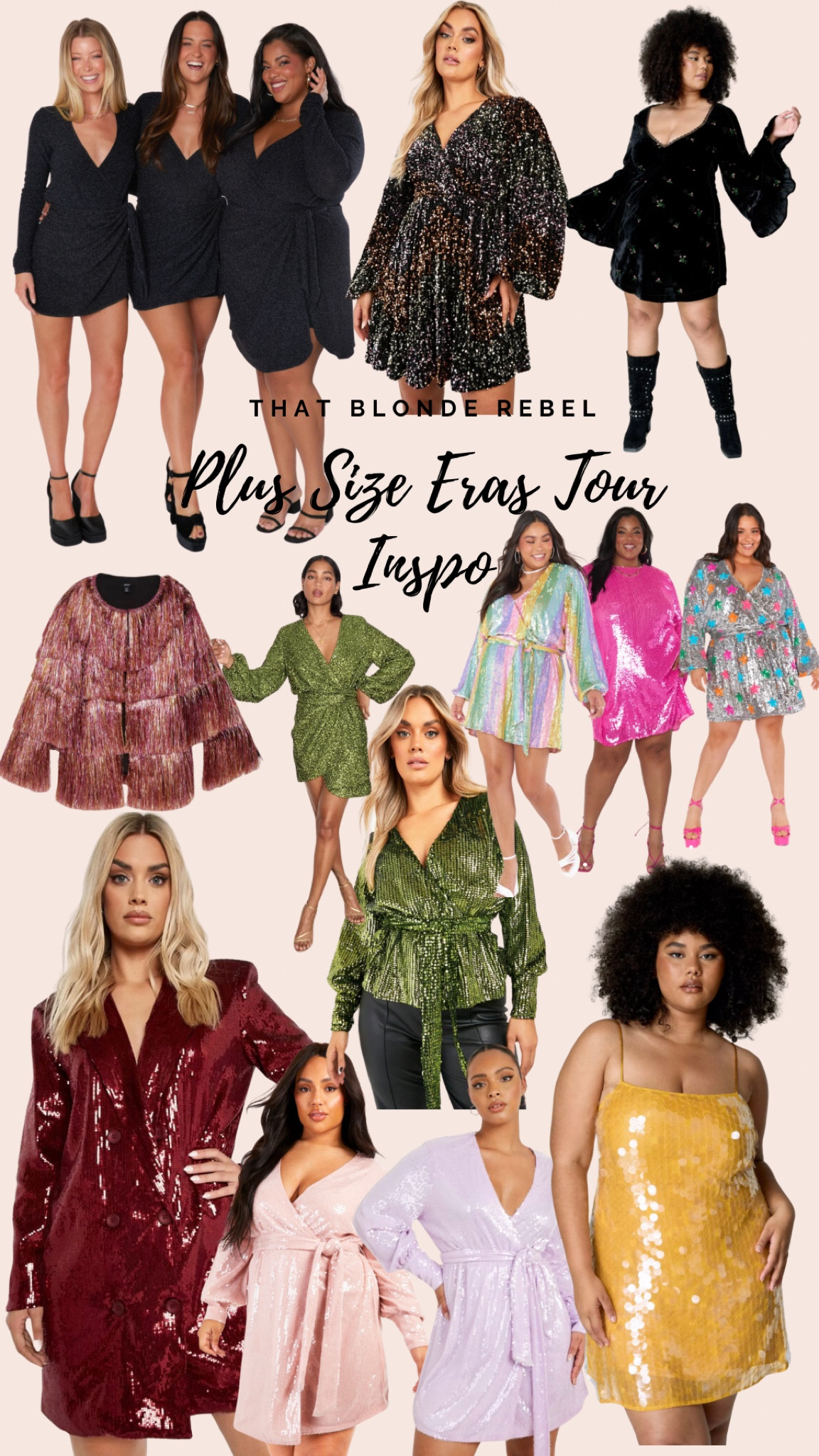 Plus Size Eras Tour Outfit Inspo 

#LTKPlusSize #LTKSeasonal #LTKMidsize