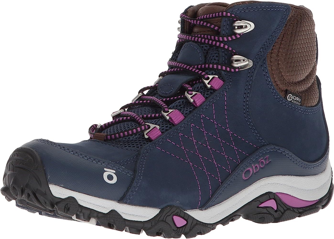 Oboz Women's Sapphire Mid B-Dry Waterproof Hiking Boot | Amazon (US)