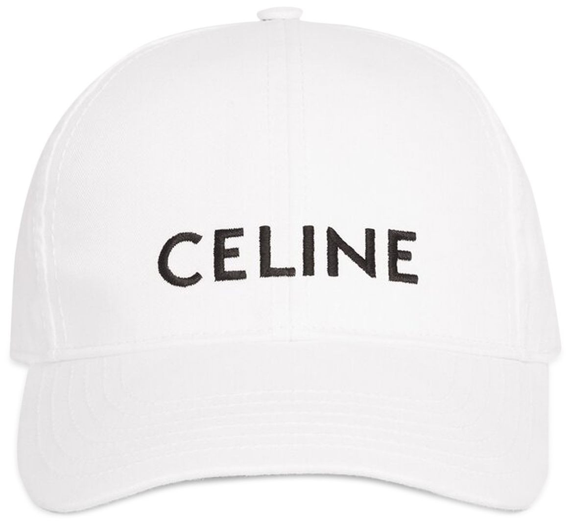 Buy CELINE Classic Logo Baseball Cap 'White' - 2AUS9969P 01BC | GOAT | GOAT