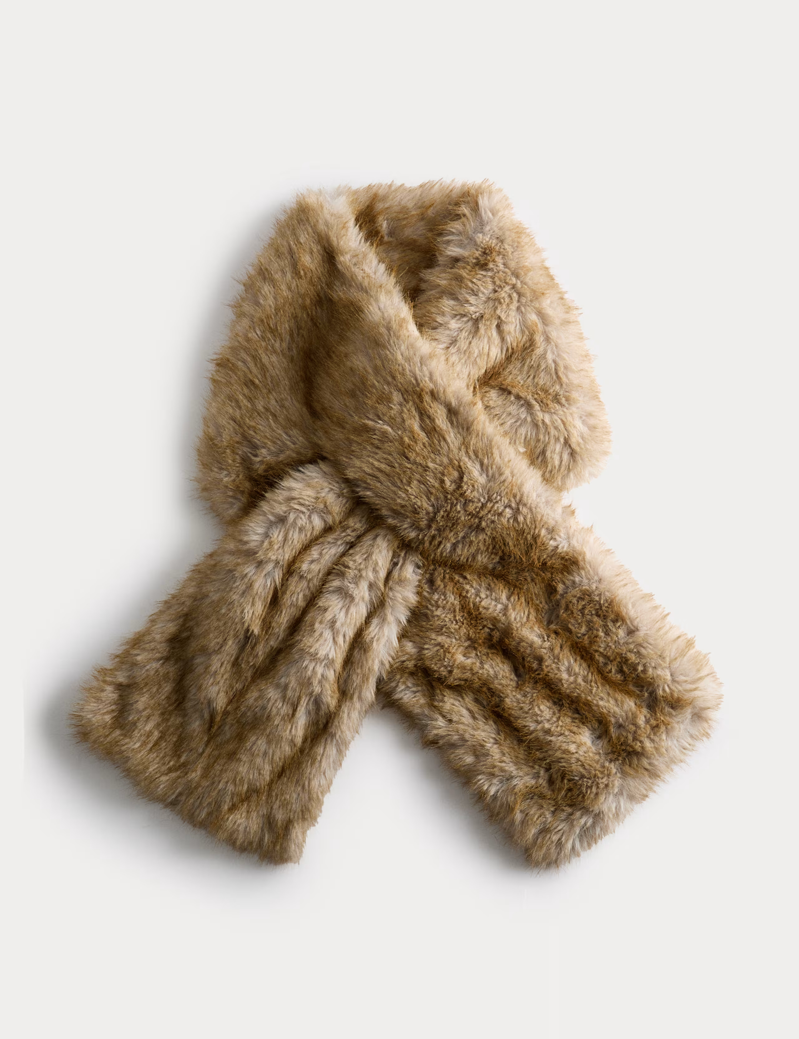 Faux Fur Tipped Scarf | Marks & Spencer (UK)