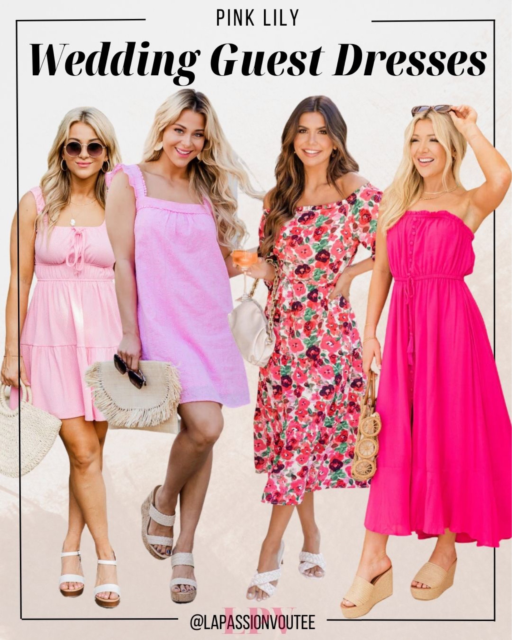 Pink Lily // wedding guest // wedding guest dresses // wedding guest outfits // spring dresses // summer dresses // pink dresses
#PinkLily #WeddingGuest #OutfitInspo #MustHaveDresses #SpringOutfits

#LTKSeasonal #LTKwedding #LTKFind