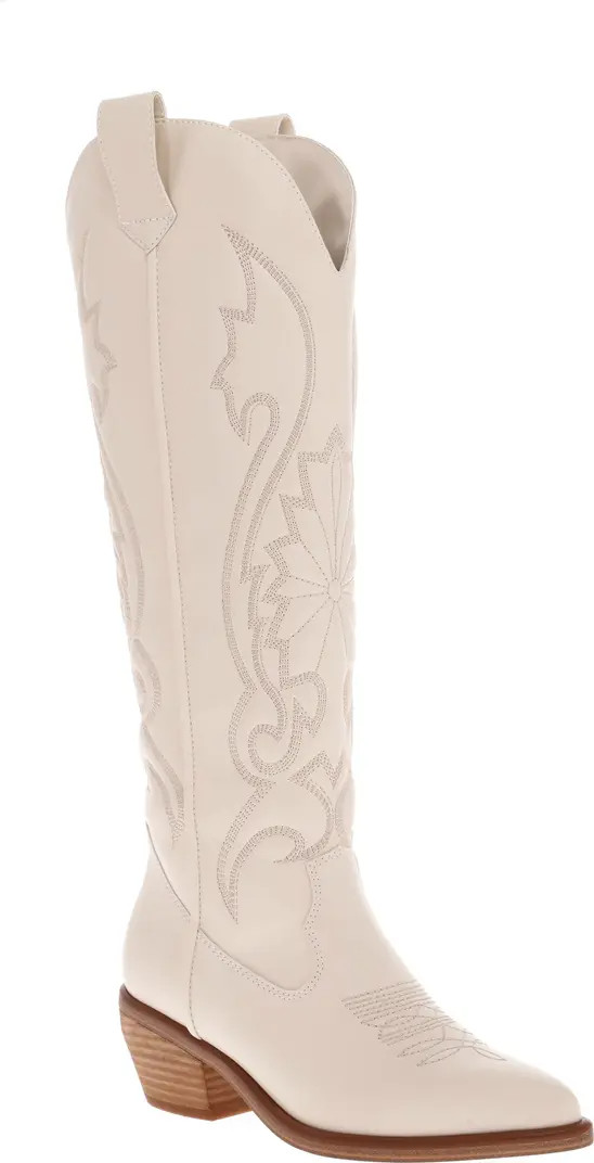 MIA Kolt Knee High Cowboy Boot (Women) | Nordstromrack | Nordstrom Rack