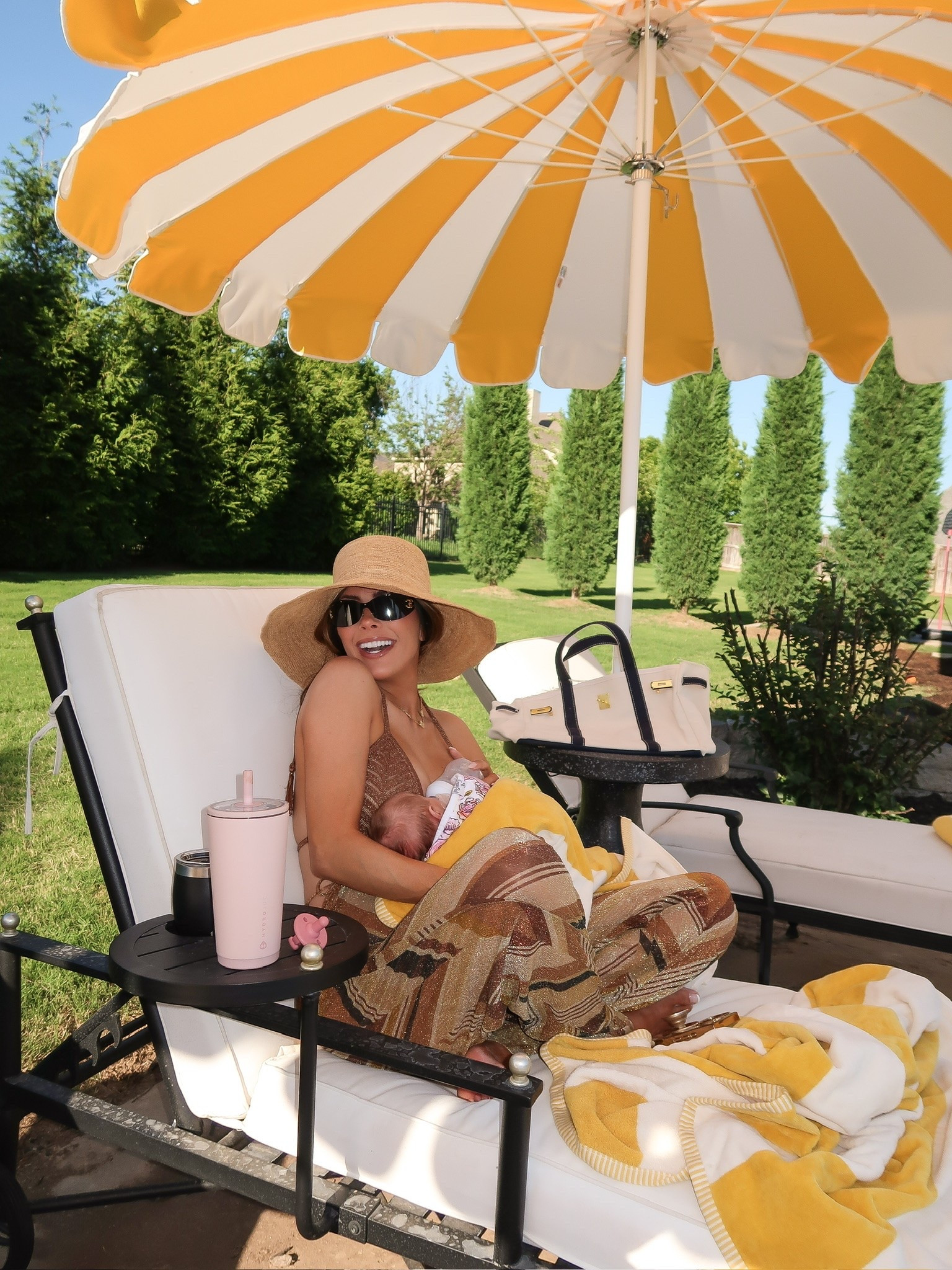 Pool season!! Wearing a size large in this swimsuit ✨🤎 

Devon Windsor
Swimsuit 
Beach
Beach vacation outfits
Vacation beach outfits
Summer outfits 
Emily Ann Gemma

#LTKdayinmylife #LTKSeasonal #LTKmomlife