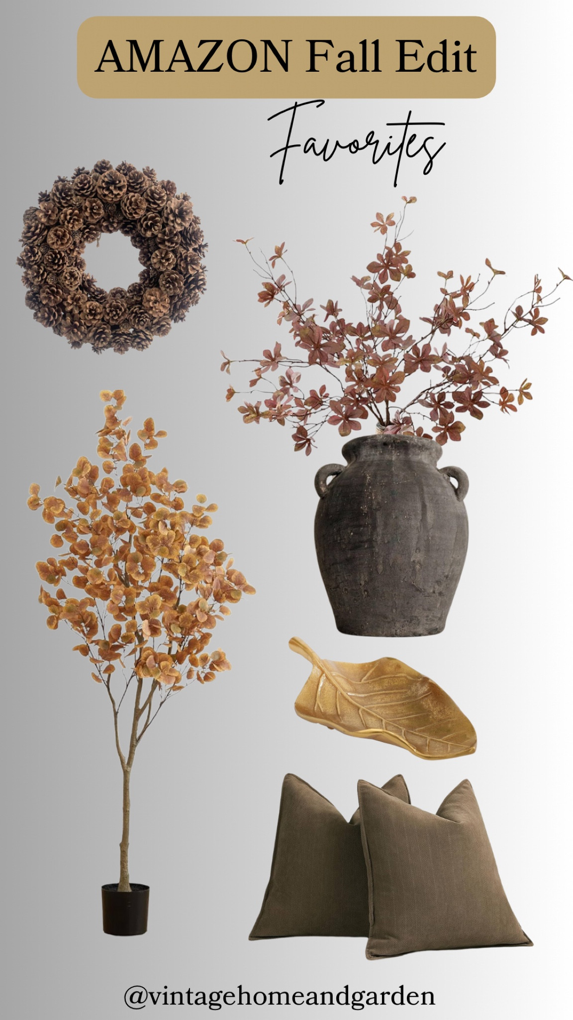 Fall Decor Edit from Amazon.  Love the browns, burgundy, and shades of gold🤎

#falldecor #fallstyle #fallstems #amazonfinds

#LTKHome #LTKSeasonal #LTKStyleTip