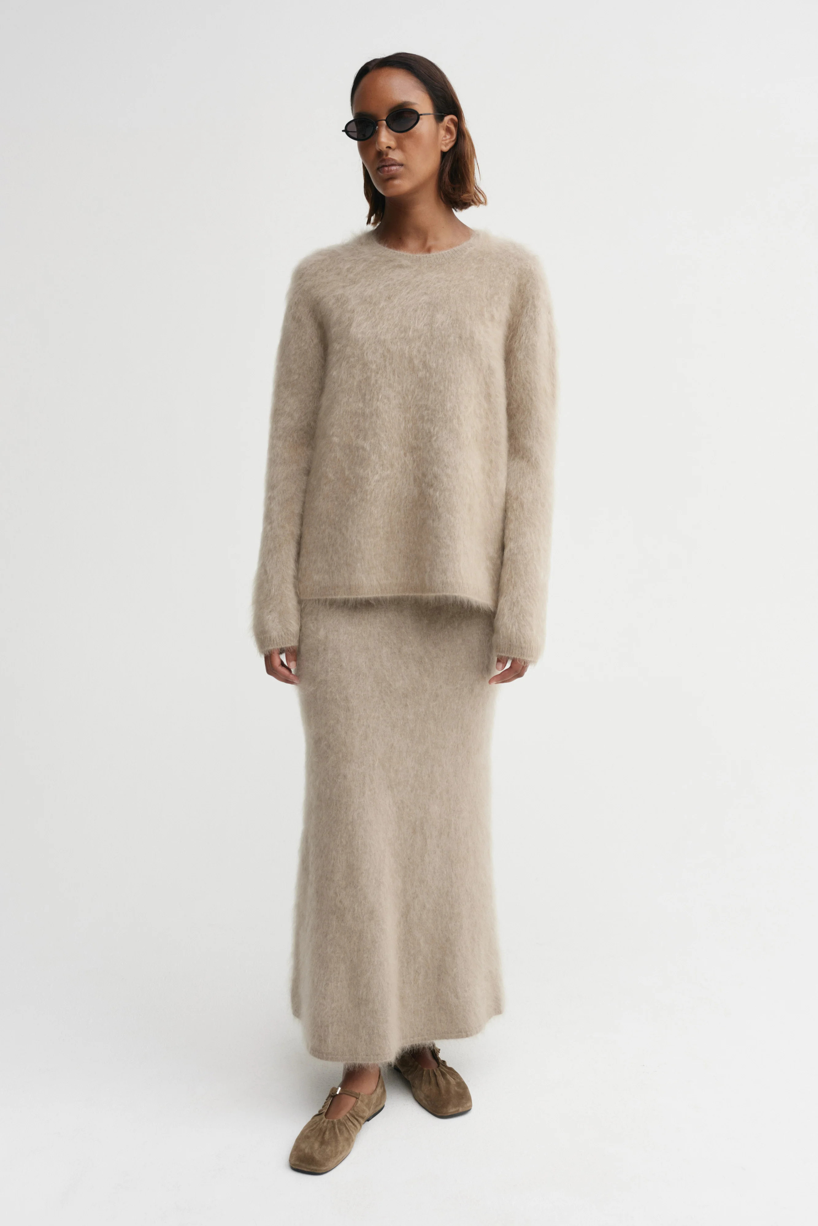 Floy Cashmere Sweater, nougat | Almada Label