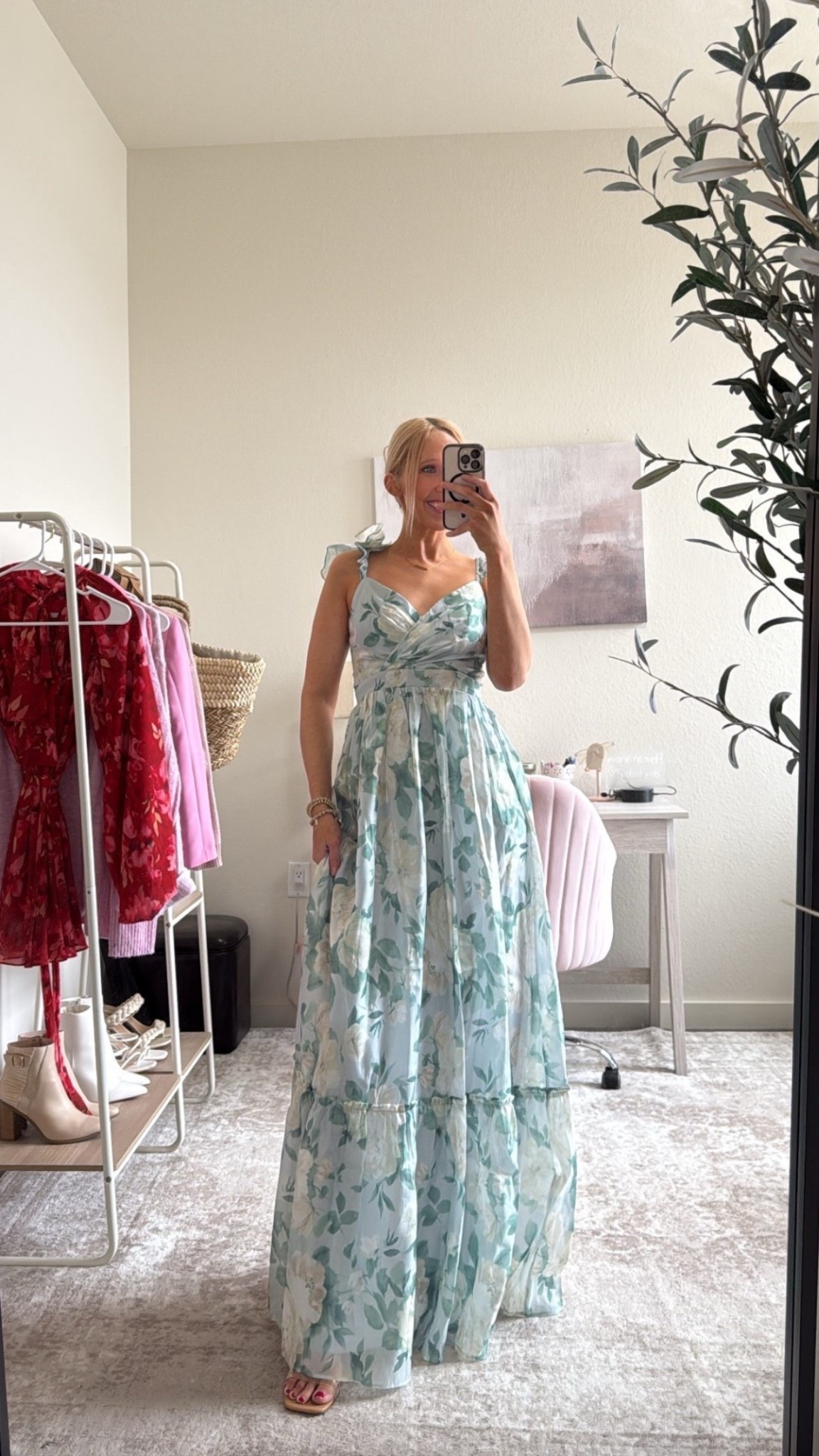 Lulus floral maxi dress! ✨ perfect to wear as a Spring wedding guest dress!

Wearing an XS and the dress fits great!

Sharing some more Lulus dresses below! ☺️

Wedding guest outfit, floral dresses, garden party dress, garden wedding guest dress, blue dresses, Spring garden wedding outfit for guest

#LTKWedding #LTKSeasonal #LTKSpringSale