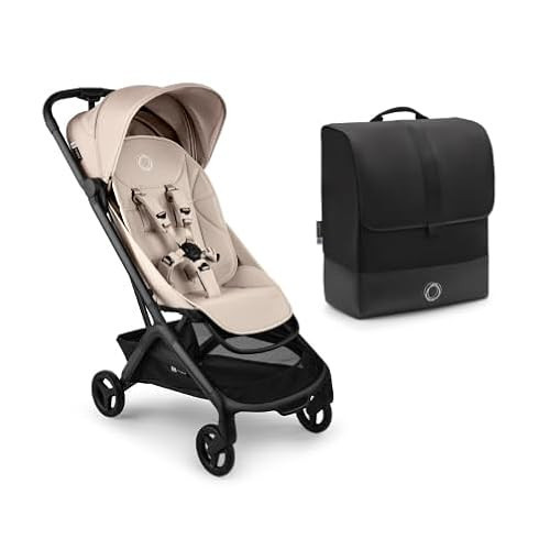 Bugaboo Butterfly 2 Travel Stroller with Transport Bag – Ultra-Compact Stroller (Taupe) Airplane-Friendly, Lightweight & Travel-Ready | Amazon (US)