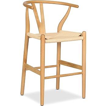 POLY & BARK Weave Counter Stool in Natural | Amazon (US)