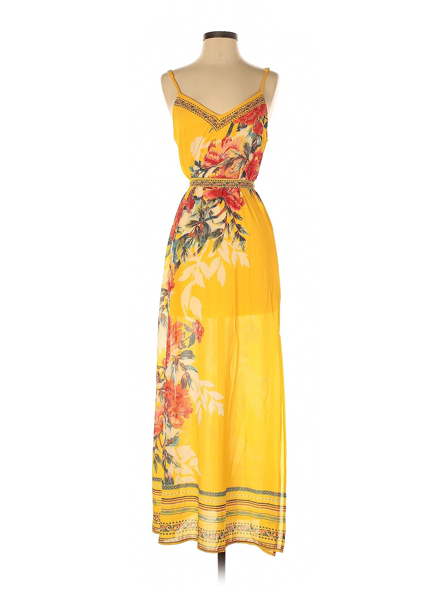 Flying Tomato Casual Dress Size 4: Yellow Women's Dresses - 55959294 | thredUP