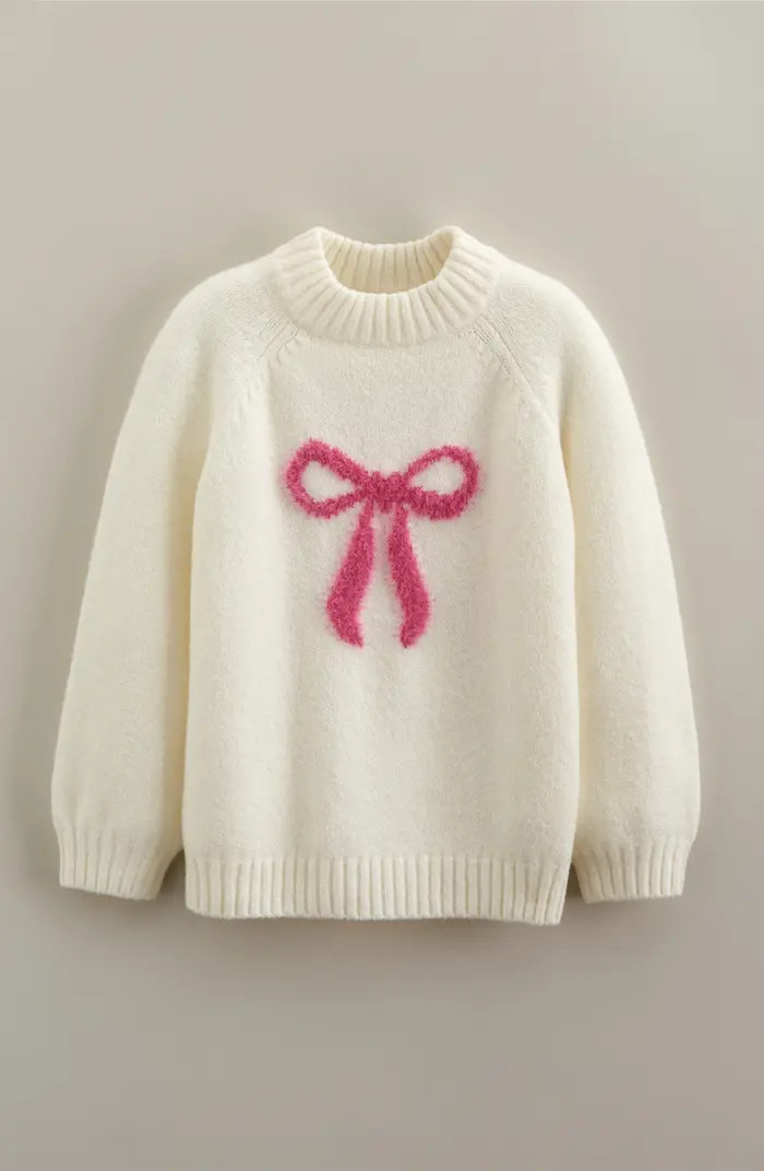 Tucker + Tate Kids' Fuzzy Icon Tunic Sweater | Nordstrom | Nordstrom
