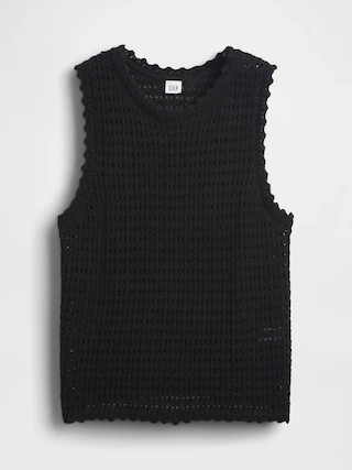 Crochet Shell Tank | Gap Factory