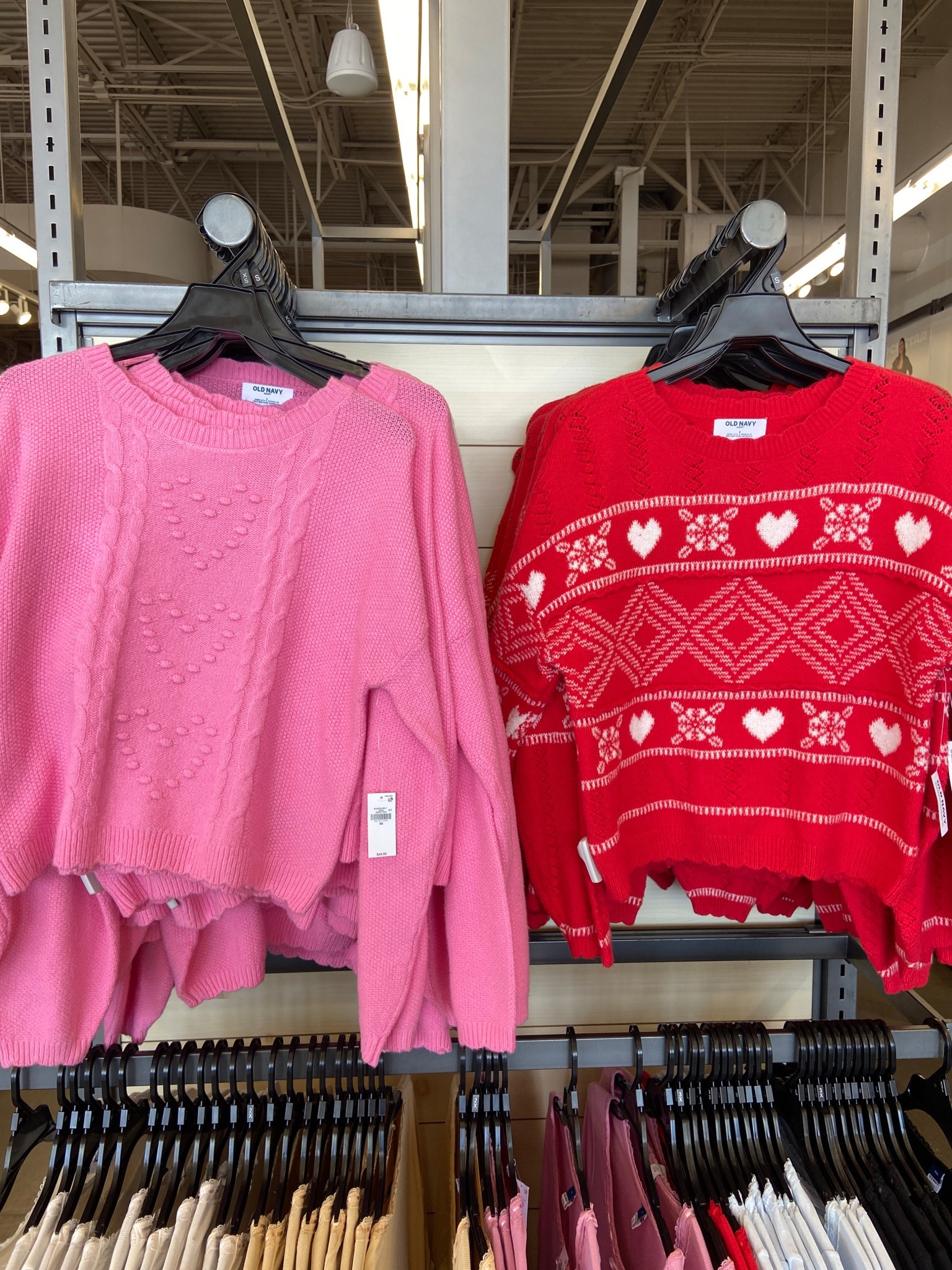 How cute are these Valentine’s Day sweaters from Old Navy hearts 💞 

#LTKootd #LTKFindsUnder50 #LTKSaleAlert